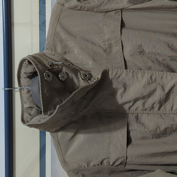 Taupe Color Jacket/coat for rain Size XS Chest 39 inches - Picture 2 of 16